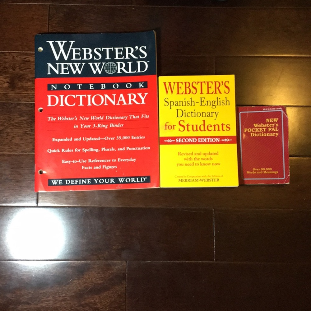 Dictionary 3 pack